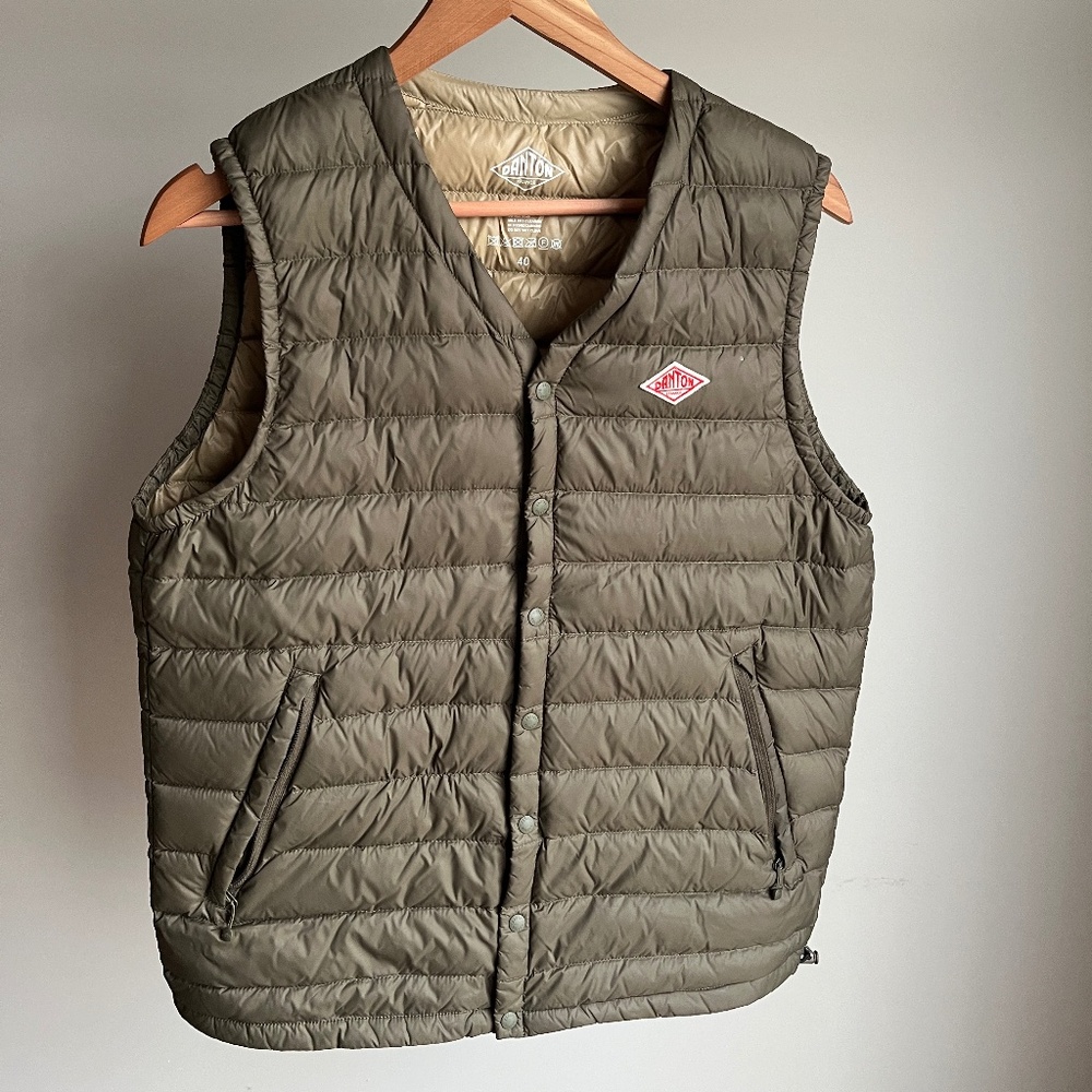 Danton Inner Down V-Neck Vest